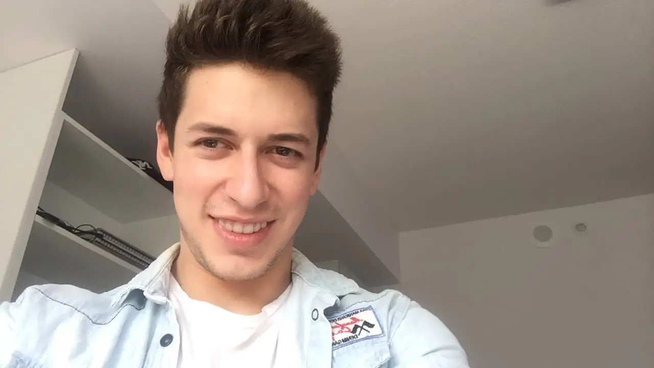 Luis Eduardo smiling